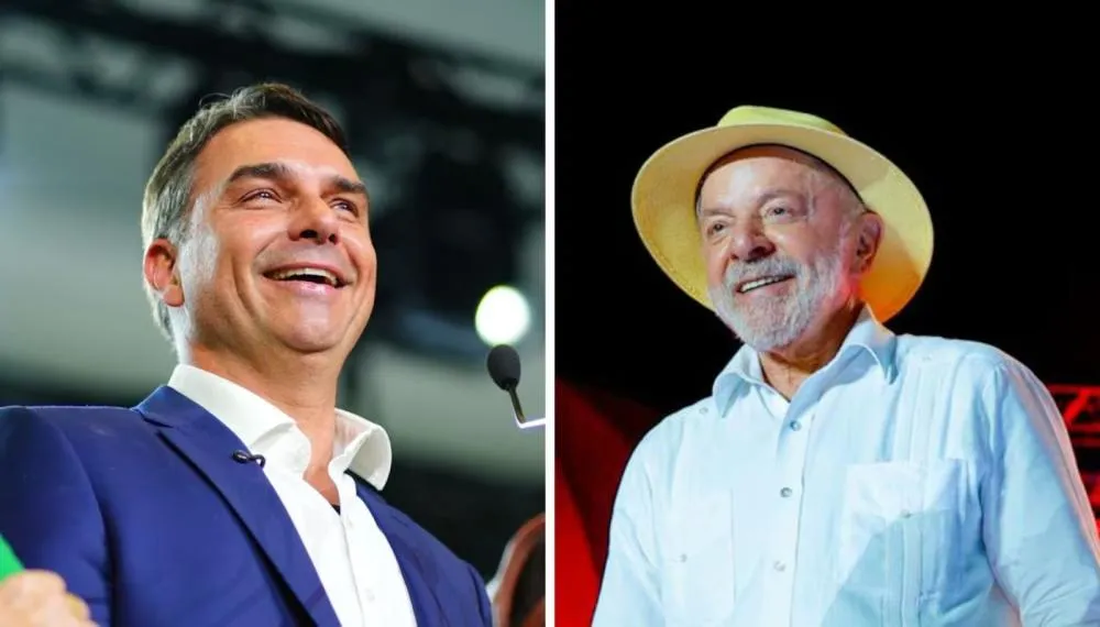 Flávio Bolsonaro e Lula disputam a Presidência no segundo turno