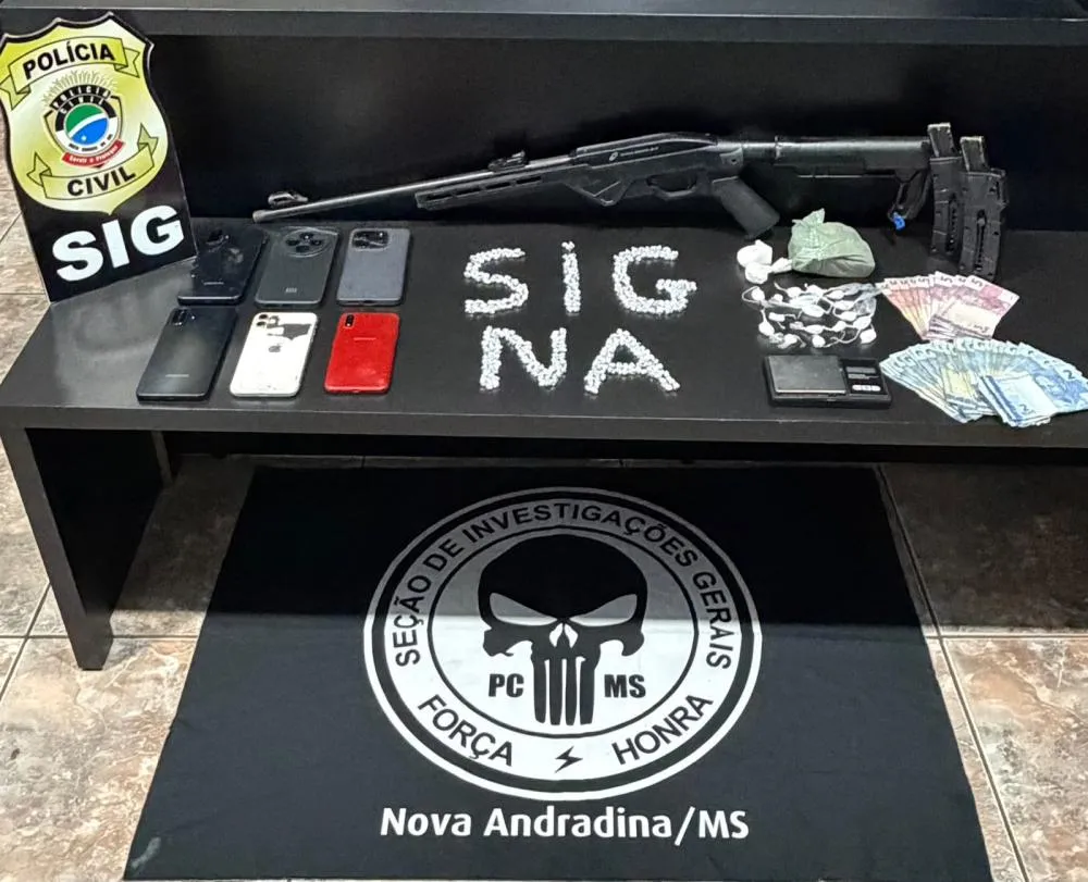 Polícia Civil apreende dois adolescentes por suspeita de ligação com facção e tráfico em Nova Casa Verde